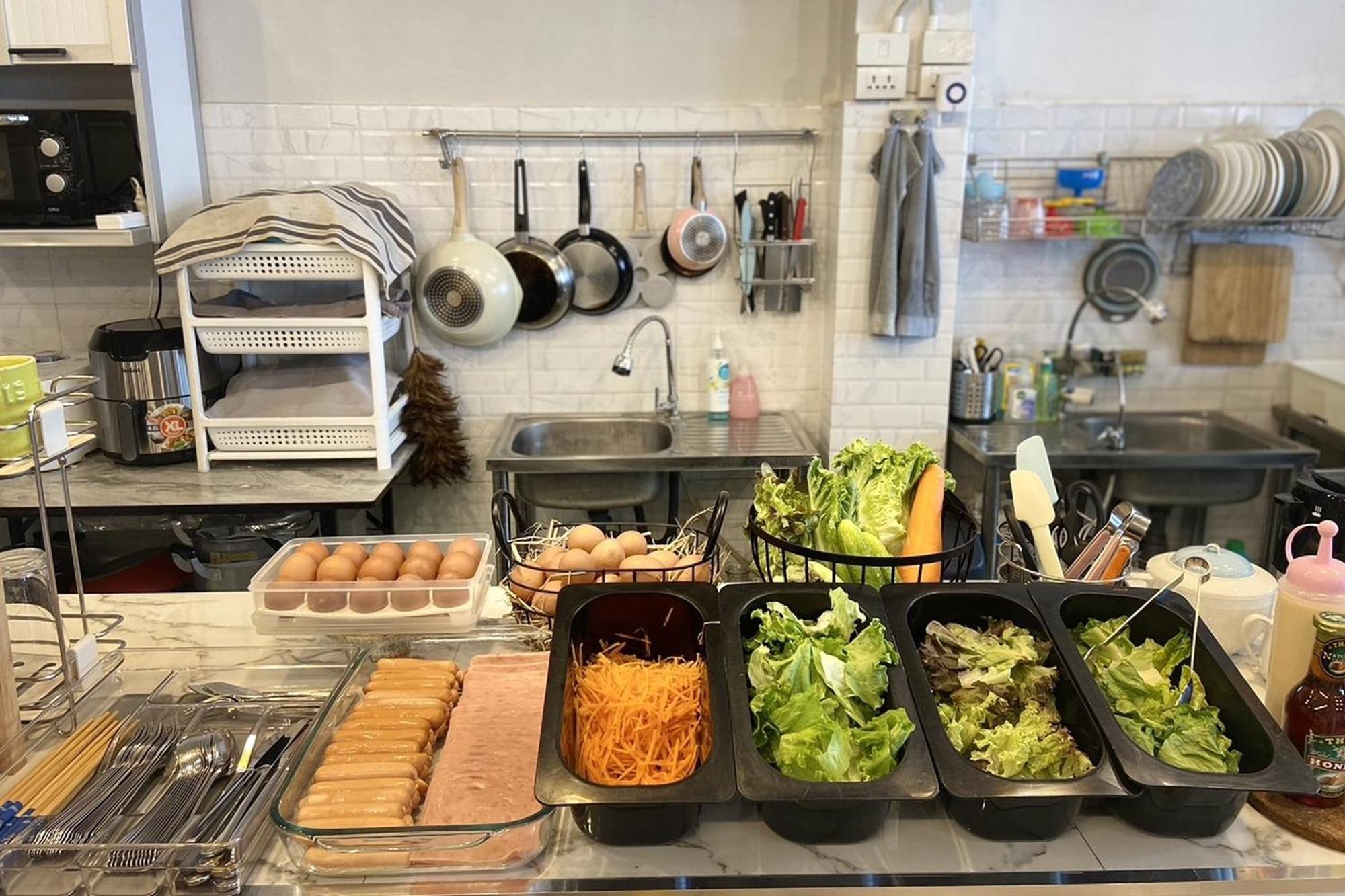 Hostel Lemon Siam Petchaburi Road 曼谷 外观 照片