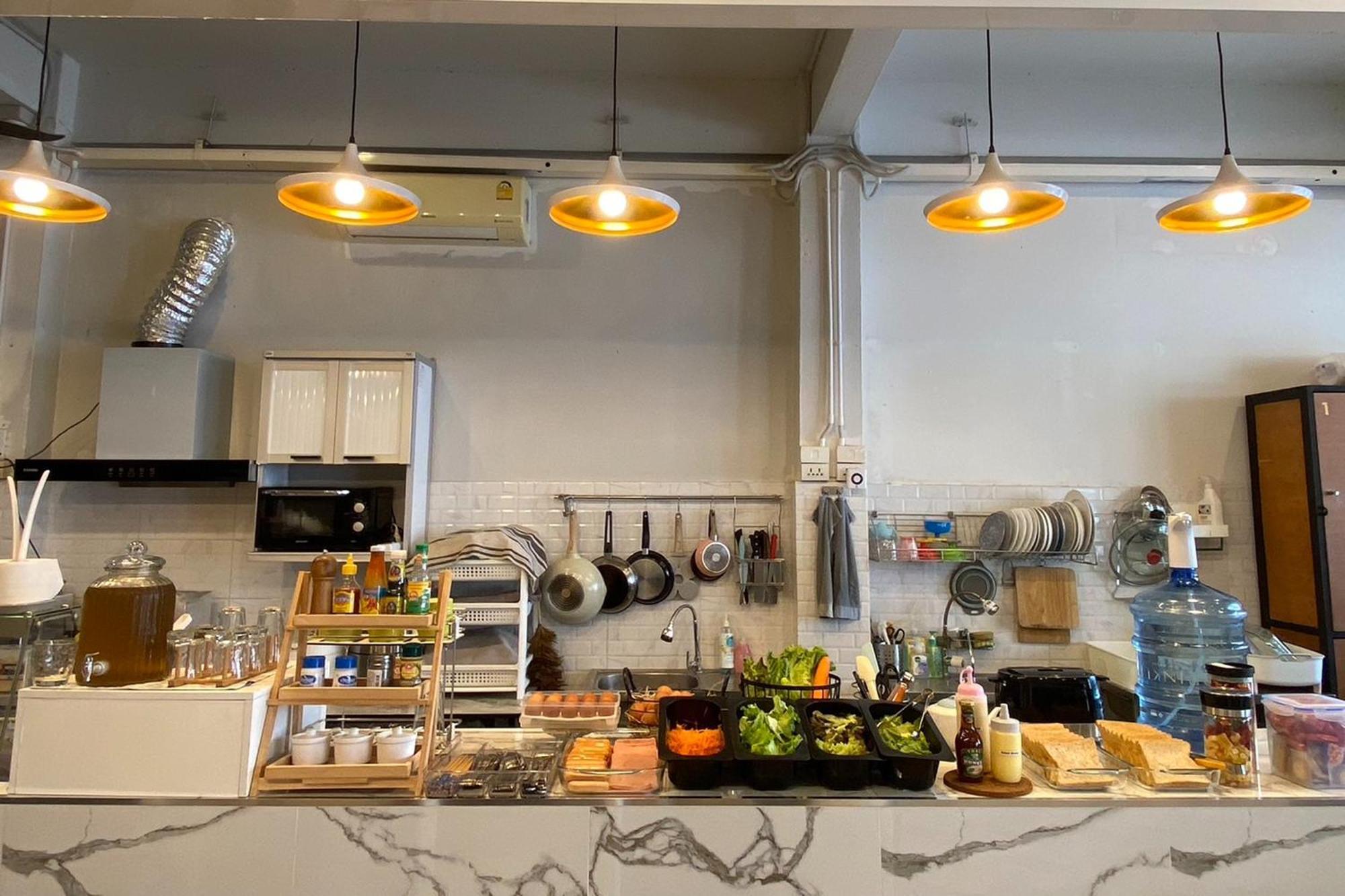 Hostel Lemon Siam Petchaburi Road 曼谷 外观 照片